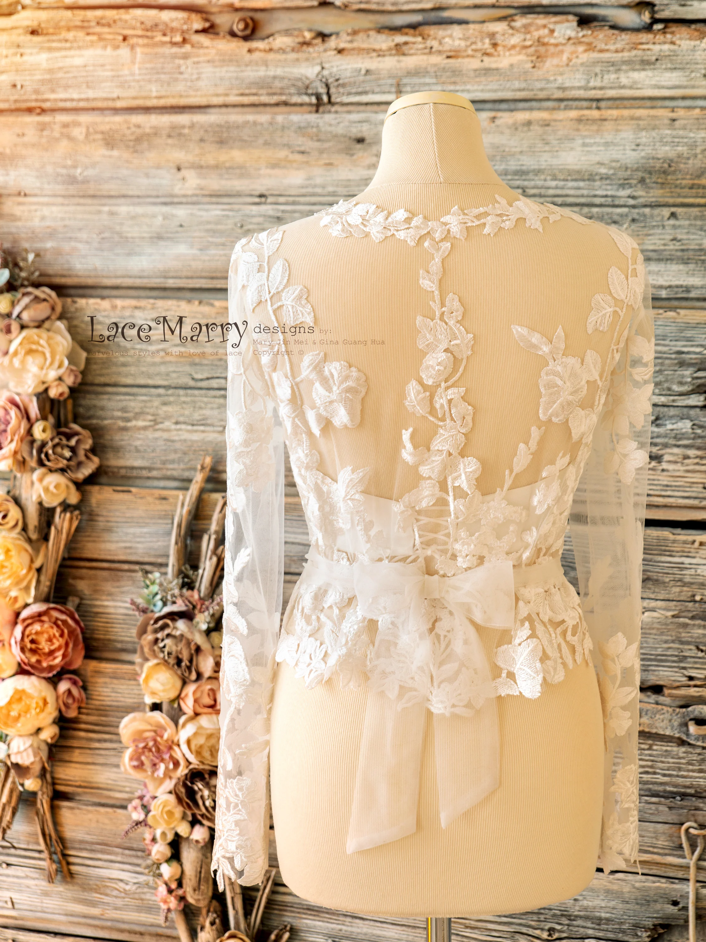 Beach Style Sexy and Plain Wedding Dress - Image 14