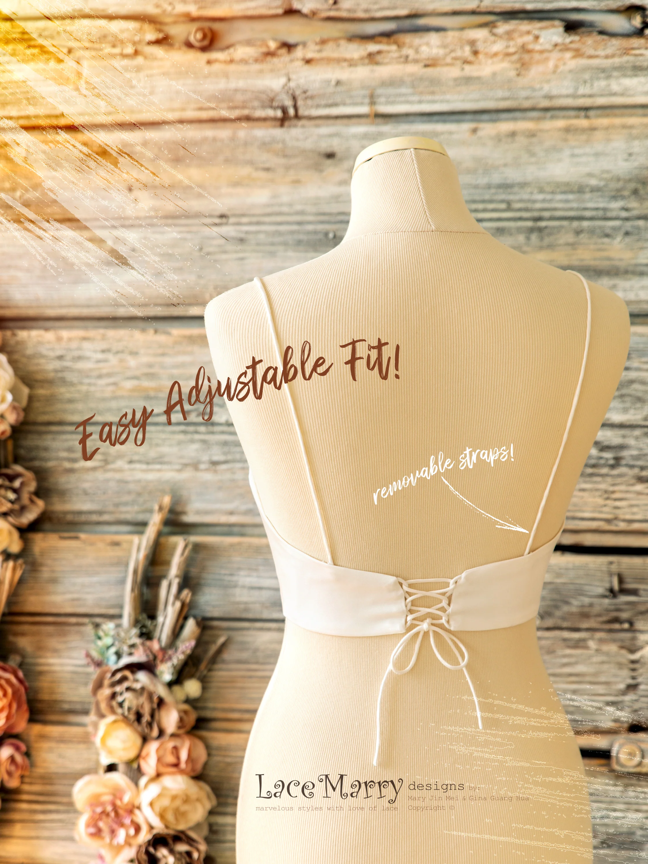 Beach Style Sexy and Plain Wedding Dress - Image 7