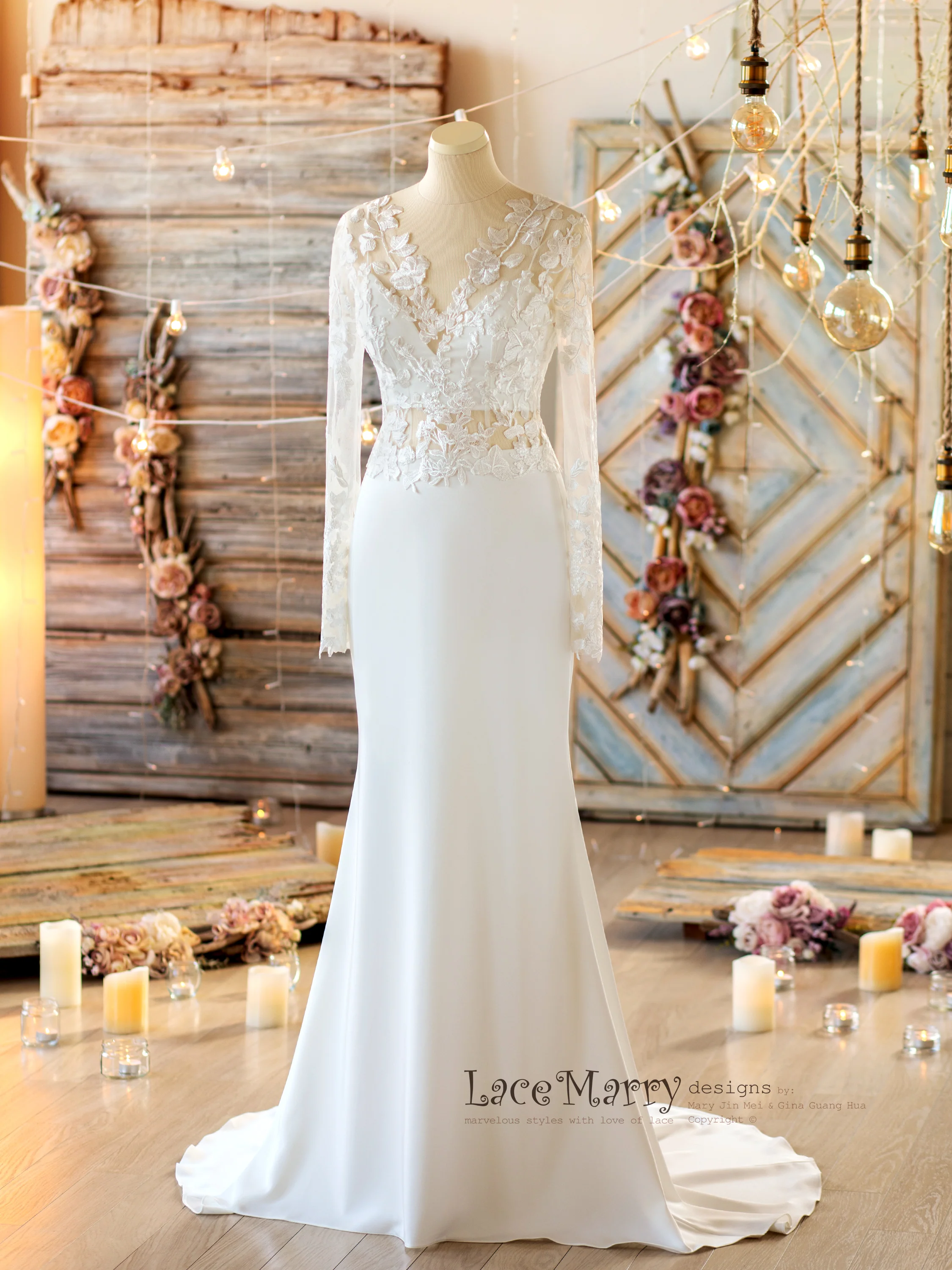 Beach Style Sexy and Plain Wedding Dress - Image 8