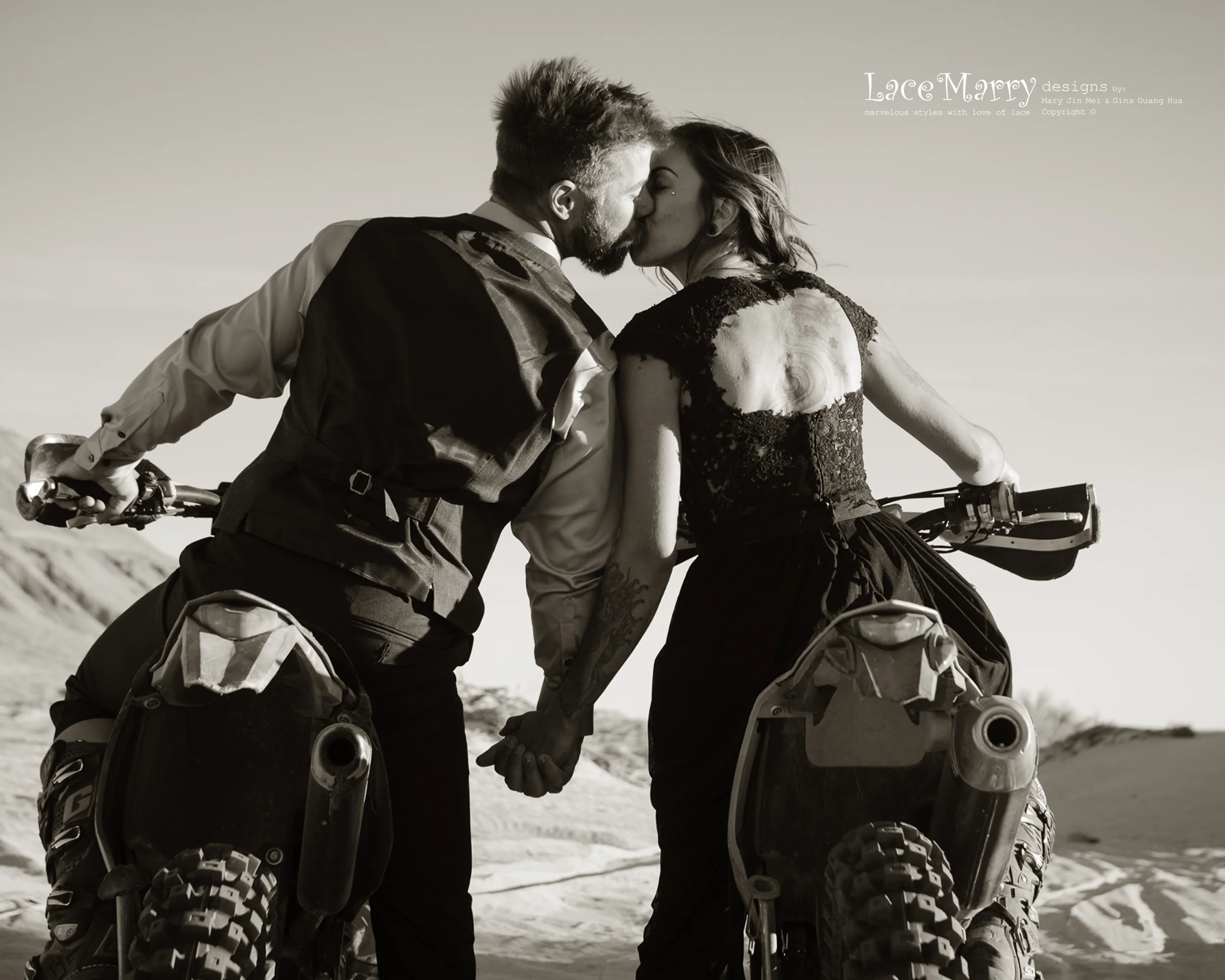 Black Wedding Dress Separate in 3 Pieces Set - Image 6