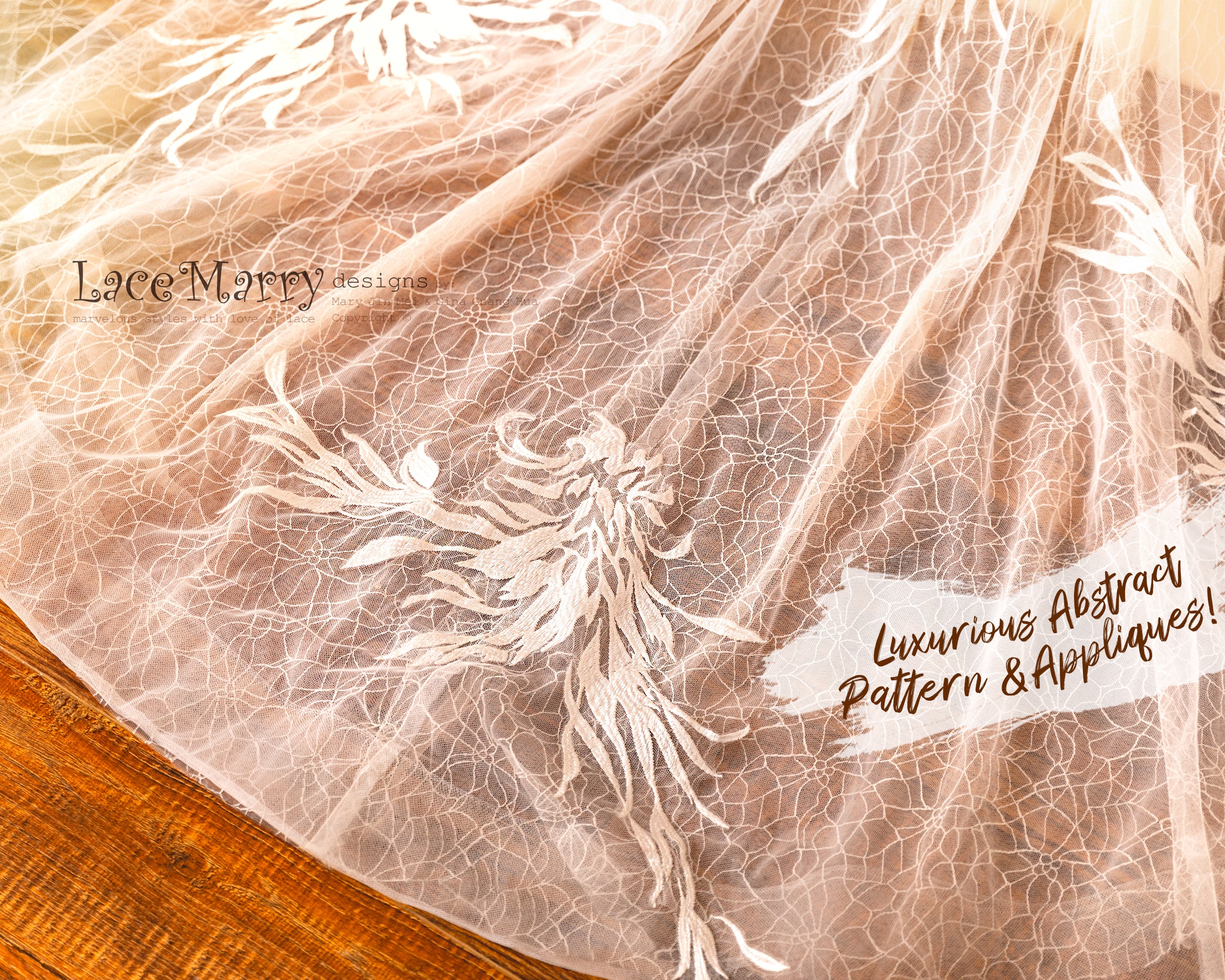 ALANDRA / Breathtaking Fitted Wedding Dress with Deep Plunge - Image 9