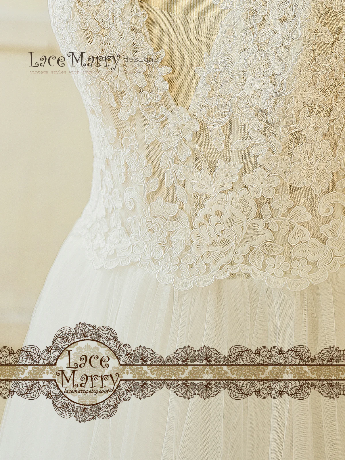 Summer Boho Wedding Dress with Criss Cross Straps - Image 7