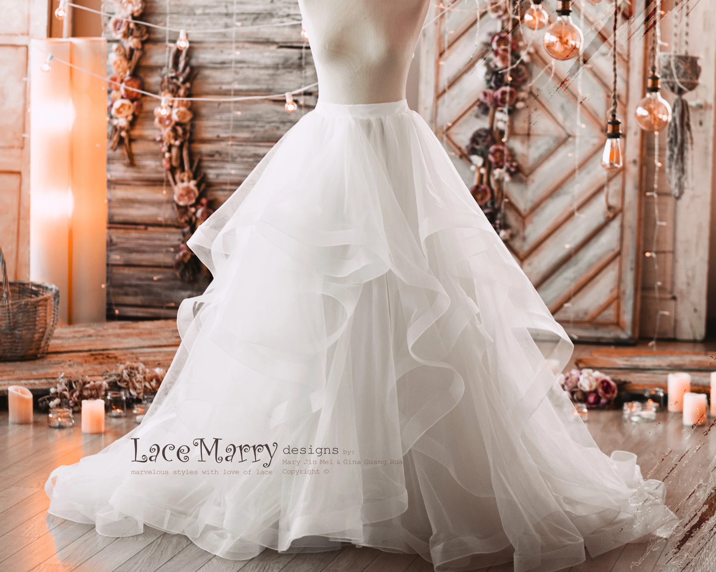 Sexy Bridal Crop Top with Separate A Line Glitter Skirt - Image 20