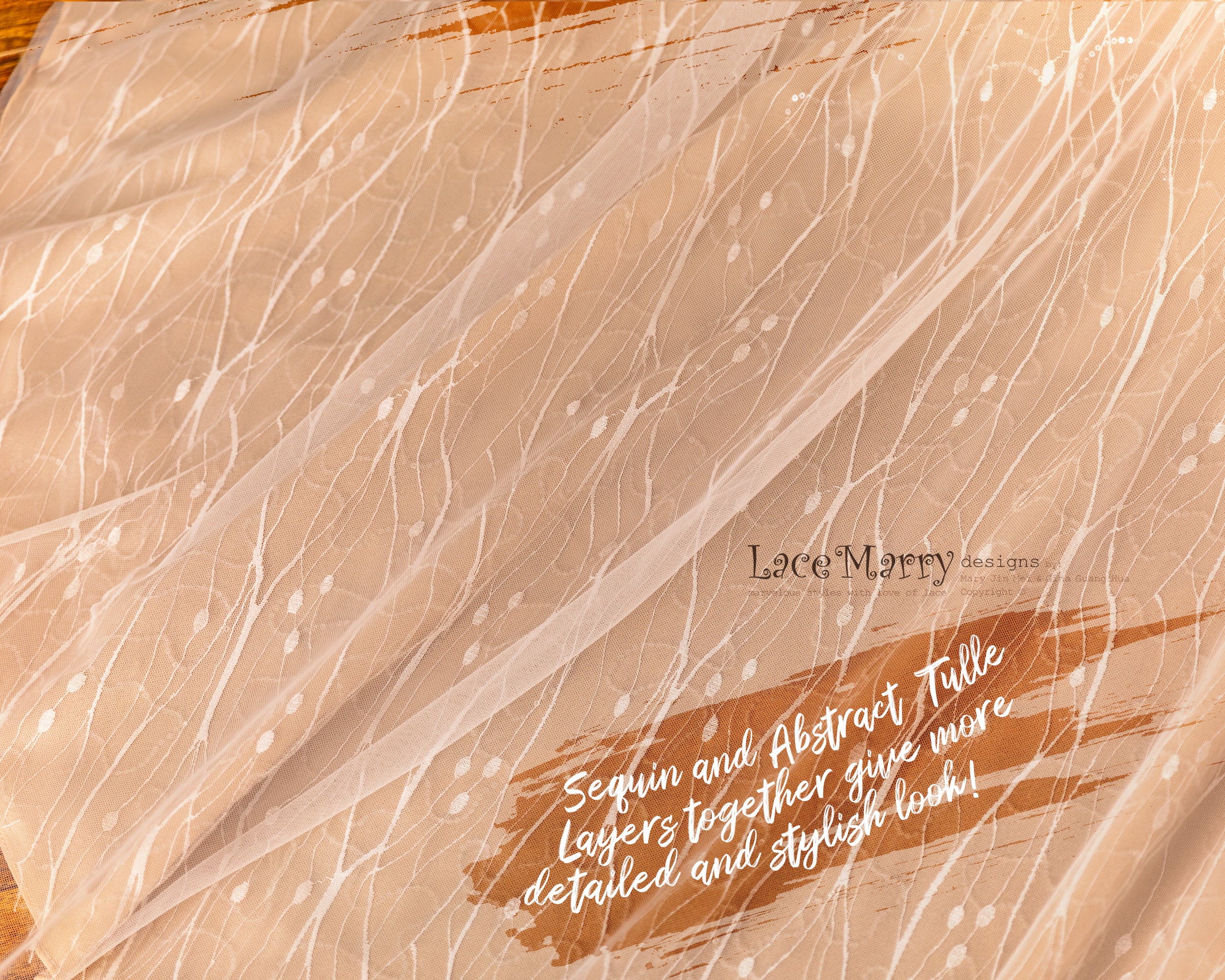 MARISSA / Strapless Mermaid Wedding Dress with Flutter Sleeves - Image 10