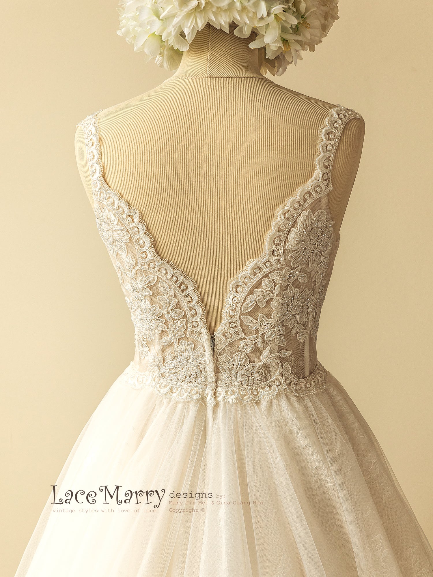 Princess Corset Wedding Dress with Sweetheart Top - Image 4