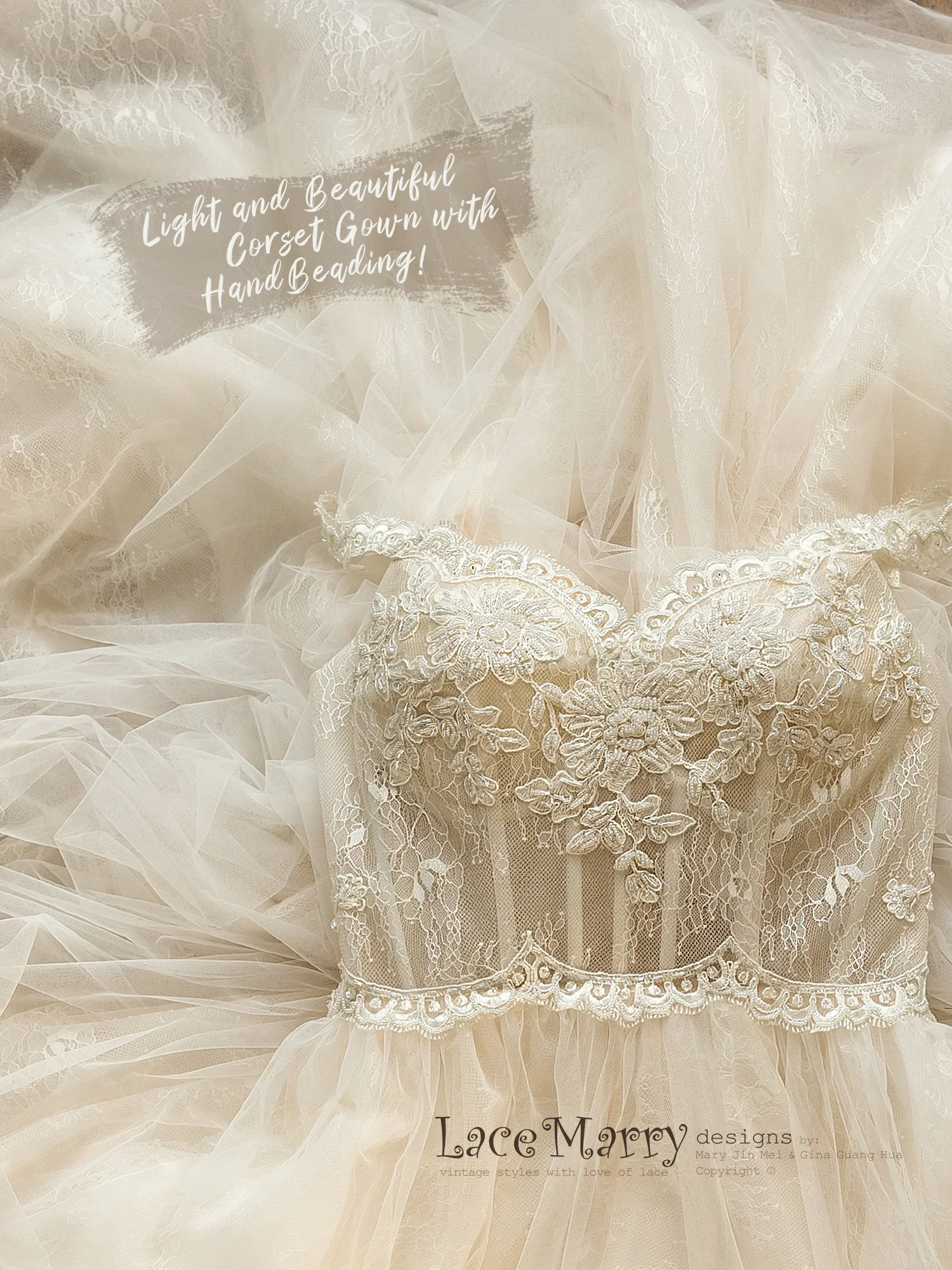Princess Corset Wedding Dress with Sweetheart Top - Image 8