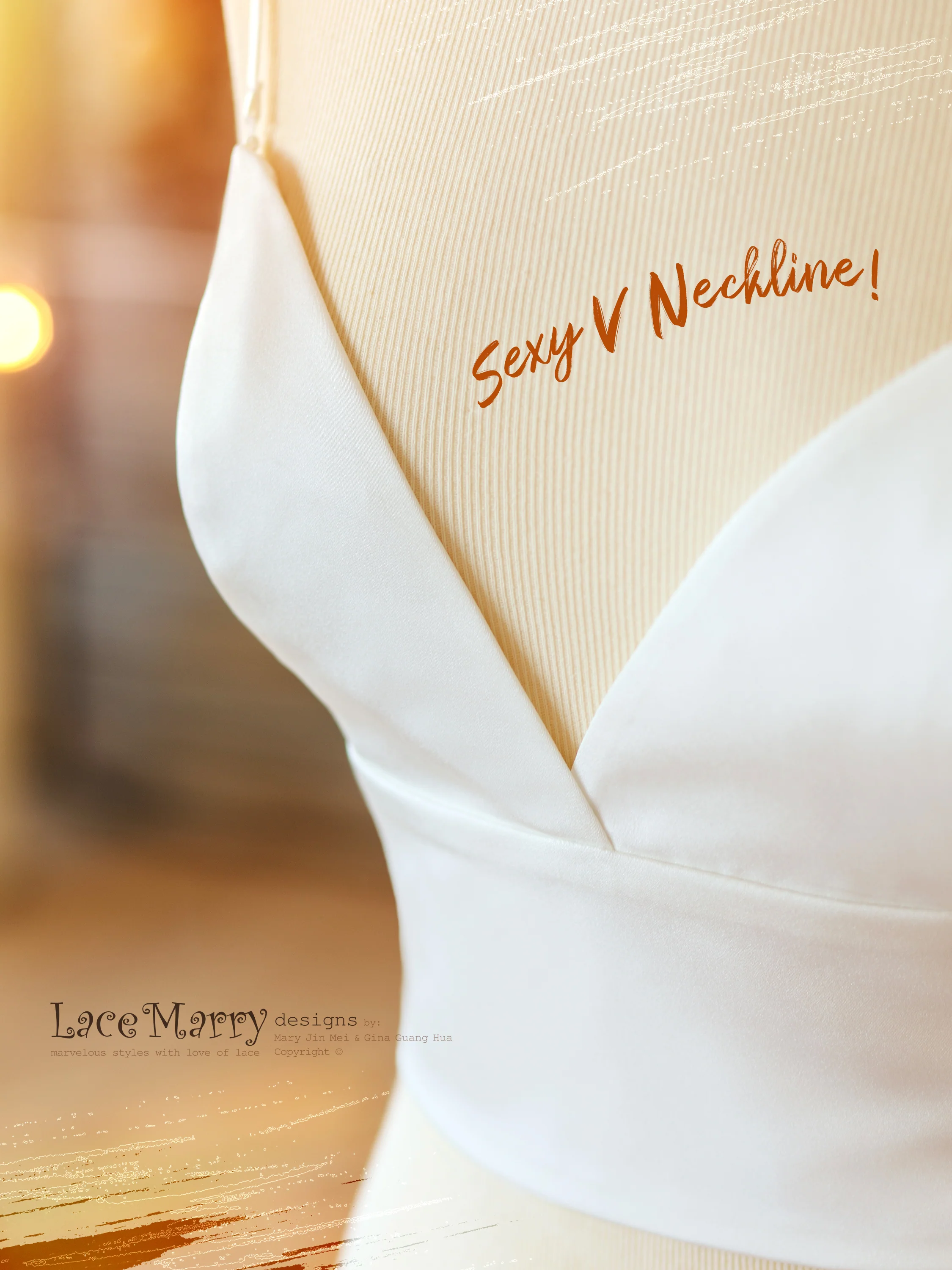 Wedding Dress with Multi Layer A Line Skirt and Lace Top - Image 24